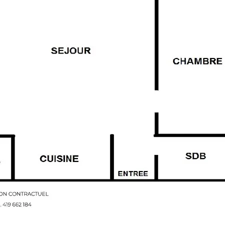 Classique 2 Pieces Pour 4 Personnes Aux Menuires - Fr-1-452-233